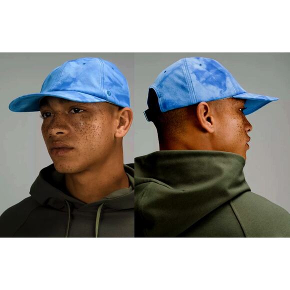 Lululemon Days Shade Ball Cap Ripstop, Tidal Dye Aero Blue Poolside Blue (TYAP) - Picture 1 of 8